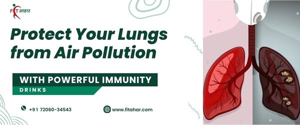 Lungs from Air pollution.